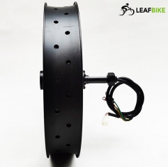 20 inch 48V 52V 2000W beach snow fat tire single side shaft motor kit
